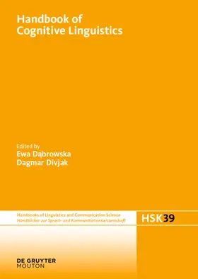 Dabrowska / Divjak |  Handbook of Cognitive Linguistics | eBook | Sack Fachmedien