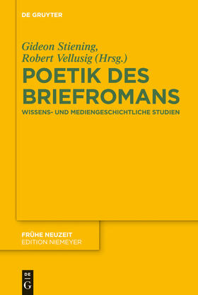 Vellusig / Stiening |  Poetik des Briefromans | Buch |  Sack Fachmedien