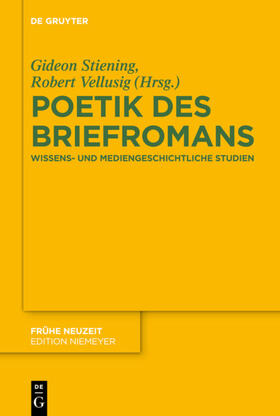 Stiening / Vellusig |  Poetik des Briefromans | eBook | Sack Fachmedien