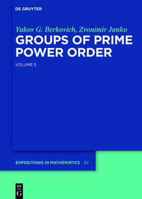 Janko / Berkovich |  Groups of Prime Power Order. Volume 5 | Buch |  Sack Fachmedien