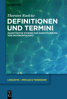 Roelcke |  Definitionen und Termini | Buch |  Sack Fachmedien