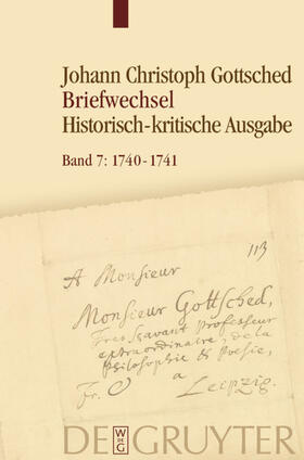 Döring / Menzel / Rudersdorf | August 1740 – Oktober 1741 | Buch | 978-3-11-029700-3 | sack.de