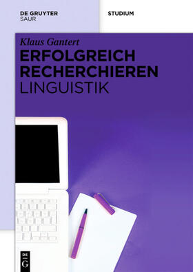 Gantert |  Erfolgreich recherchieren – Linguistik | eBook | Sack Fachmedien