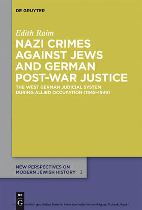 Raim |  Nazi Crimes against Jews and German Post-War Justice | eBook | Sack Fachmedien