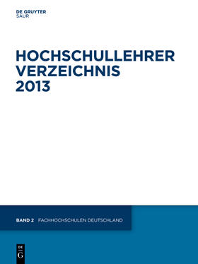 Deutscher Hochschulverband | Fachhochschulen Deutschland | Buch | 978-3-11-030252-3 | sack.de