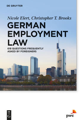 Brooks / Elert |  German Employment Law | Buch |  Sack Fachmedien