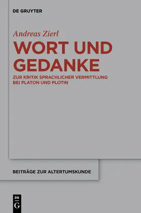 Zierl |  Wort und Gedanke | eBook | Sack Fachmedien