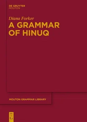 Forker |  A Grammar of Hinuq | Buch |  Sack Fachmedien