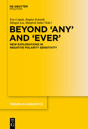 Csipak / Eckardt / Liu |  Beyond 'Any' and 'Ever' | eBook | Sack Fachmedien