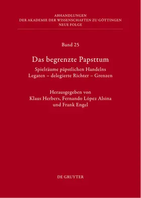 Herbers / Engel |  Das begrenzte Papsttum | eBook | Sack Fachmedien