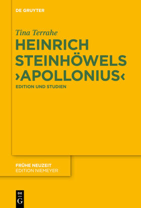 Terrahe |  Heinrich Steinhöwels ‚Apollonius‘ | eBook | Sack Fachmedien