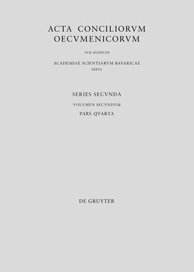 Ohme |  Concilium Constantinopolitanum a. 691/2 in Trullo habitum | Buch |  Sack Fachmedien