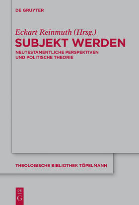 Reinmuth |  Subjekt werden | Buch |  Sack Fachmedien