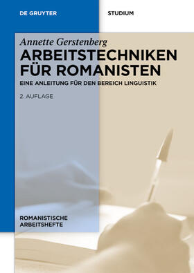 Gerstenberg |  Arbeitstechniken für Romanisten | eBook | Sack Fachmedien