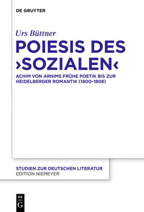 Büttner |  Poiesis des ¿Sozialen¿ | Buch |  Sack Fachmedien