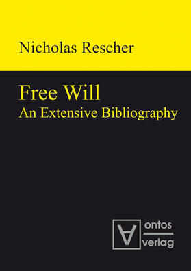 Rescher |  Free Will | Buch |  Sack Fachmedien
