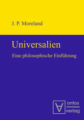 Moreland |  Universalien | eBook | Sack Fachmedien