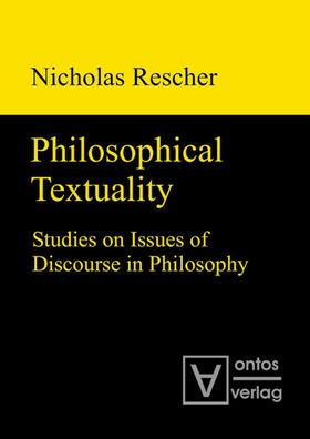 Rescher |  Philosophical Textuality | eBook | Sack Fachmedien