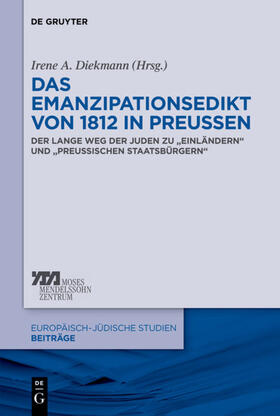 Diekmann |  Das Emanzipationsedikt von 1812 in Preußen | eBook | Sack Fachmedien