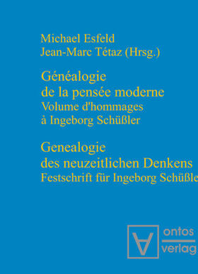 Esfeld / Tetaz |  Genealogie des neuzeitlichen Denkens / Généalogie de la pensée moderne | eBook | Sack Fachmedien