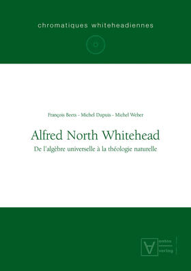 Beets / Weber / Dupuis |  Alfred North Whitehead | Buch |  Sack Fachmedien