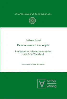 Durand |  Des événements aux objets | Buch |  Sack Fachmedien