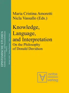 Amoretti / Vassallo |  Knowledge, Language, and Interpretation | eBook | Sack Fachmedien