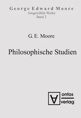 Moore |  Philosophische Studien | eBook | Sack Fachmedien