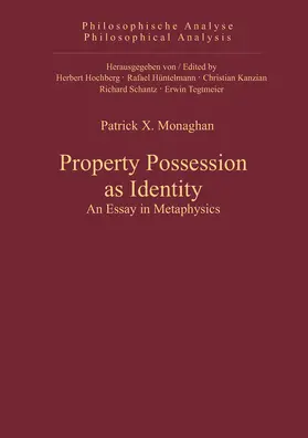 Monaghan |  Property Possession as Identity | Buch |  Sack Fachmedien