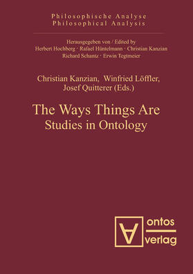 Kanzian / Quitterer / Löffler |  The Ways Things Are | Buch |  Sack Fachmedien