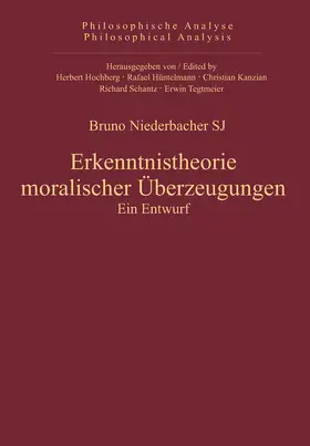 Niederbacher |  Erkenntnistheorie moralischer Überzeugungen | Buch |  Sack Fachmedien