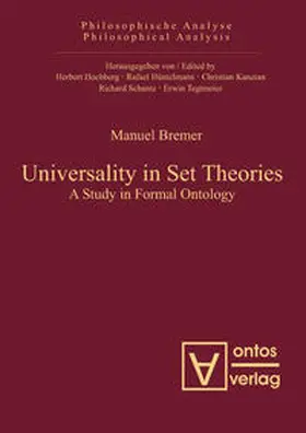 Bremer |  Universality in Set Theories | Buch |  Sack Fachmedien