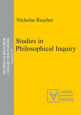 Rescher |  Studies in Philosophical Inquiry | Buch |  Sack Fachmedien