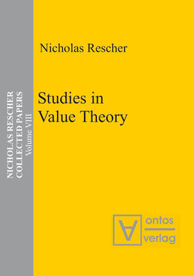 Rescher |  Studies in Value Theory | Buch |  Sack Fachmedien