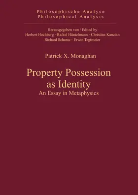 Monaghan |  Property Possession as Identity | eBook | Sack Fachmedien