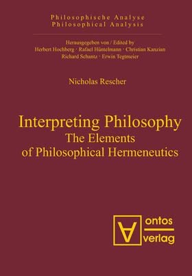 Rescher |  Interpreting Philosophy | Buch |  Sack Fachmedien