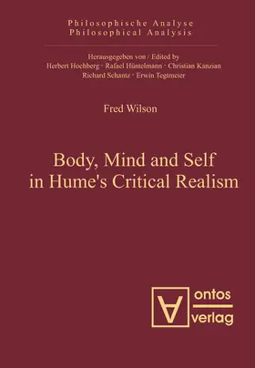 Wilson |  Body, Mind and Self in Hume¿s Critical Realism | Buch |  Sack Fachmedien