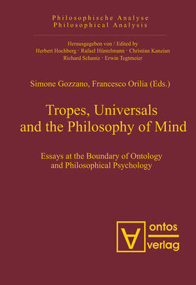 Orilia / Gozzano |  Tropes, Universals and the Philosophy of Mind | Buch |  Sack Fachmedien