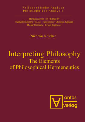 Rescher |  Interpreting Philosophy | eBook | Sack Fachmedien