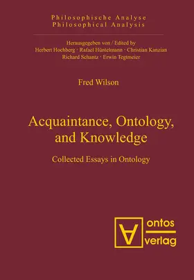 Wilson |  Acquaintance, Ontology, and Knowledge | eBook | Sack Fachmedien