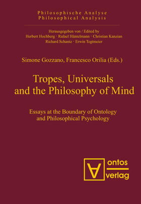 Gozzano / Orilia |  Tropes, Universals and the Philosophy of Mind | eBook | Sack Fachmedien