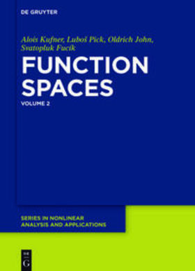 Pick / Kufner / John |  Function Spaces | Buch |  Sack Fachmedien