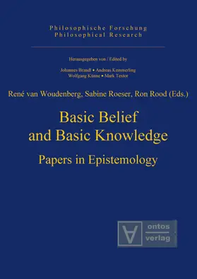 Woudenberg / Roeser / Rood |  Basic Belief and Basic Knowledge | eBook | Sack Fachmedien