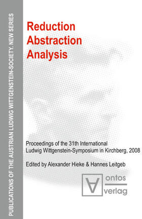Leitgeb / Hieke |  Reduction - Abstraction - Analysis | Buch |  Sack Fachmedien