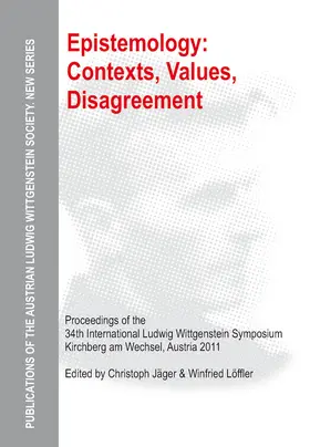 Löffler / Jäger |  Epistemology: Contexts, Values, Disagreement | Buch |  Sack Fachmedien