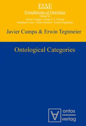 Tegtmeier / Cumpa |  Ontological Categories | Buch |  Sack Fachmedien