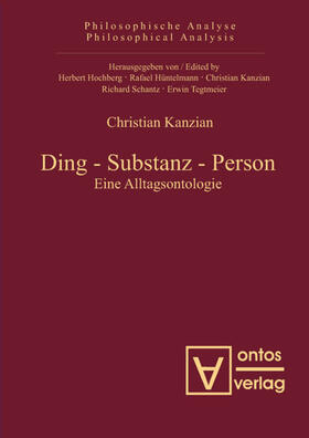 Kanzian |  Ding – Substanz – Person | eBook | Sack Fachmedien