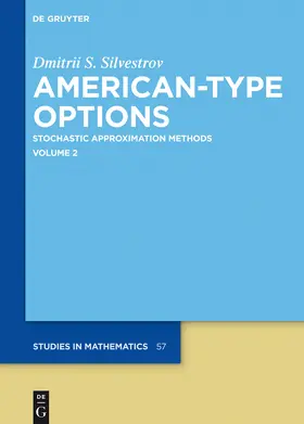 Silvestrov |  American-Type Options | Buch |  Sack Fachmedien