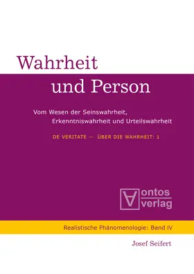 Seifert |  De Veritate - Über die Wahrheit | Buch |  Sack Fachmedien