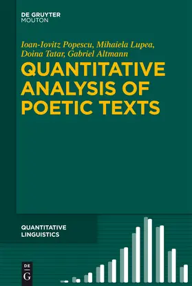 Popescu / Altmann / Lupea |  Quantitative Analysis of Poetic Texts | Buch |  Sack Fachmedien